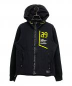 archivioアルチビオ）の古着「ジップパーカー」｜ブラック