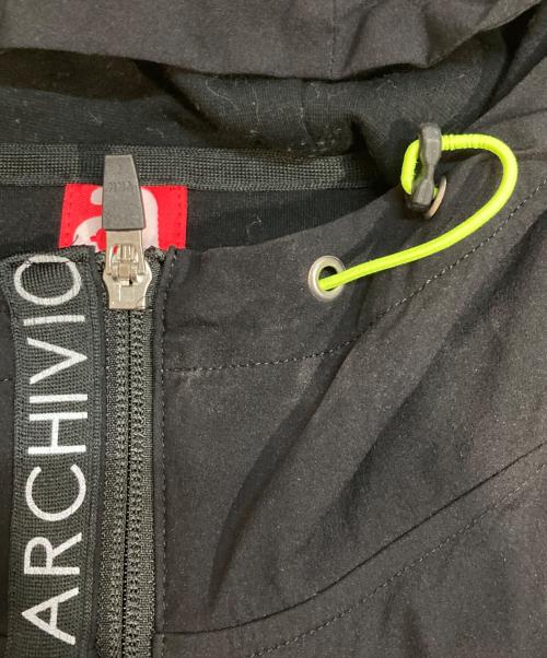 archivio（アルチビオ）archivio (アルチビオ) ジップパーカー ブラック サイズ:46(L相当)の古着・服飾アイテム