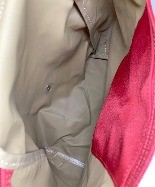 LONGCHAMP（ロンシャン）LONGCHAMP (ロンシャン) Medium Nylon Backpack レッドの古着・服飾アイテム
