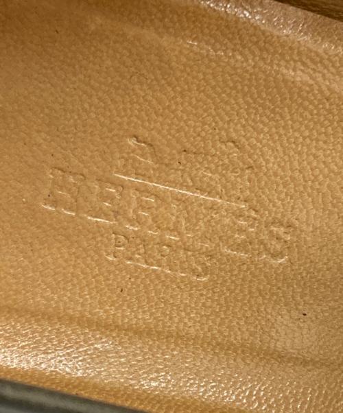 HERMES（エルメス）HERMES (エルメス) ケリーローファー グレー サイズ:23cmの古着・服飾アイテム