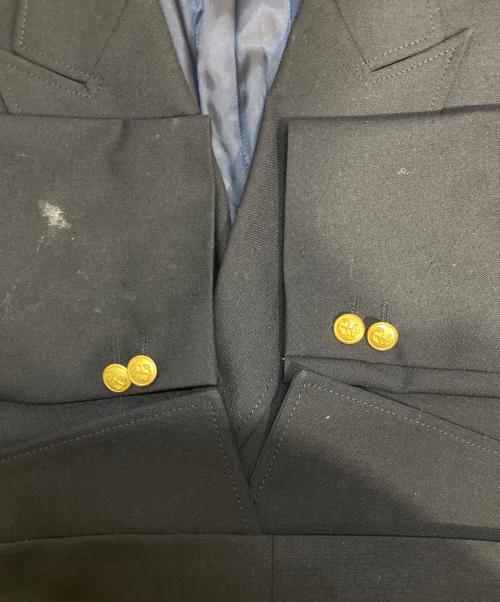 UNIVERSAL LANGUAGE（ユニバーサルランゲージ）UNIVERSAL LANGUAGE (ユニバーサルランゲージ) 金ボタンダブルブレストジャケット ネイビー サイズ:Lの古着・服飾アイテム