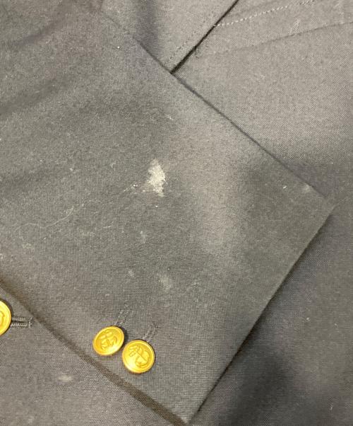 UNIVERSAL LANGUAGE（ユニバーサルランゲージ）UNIVERSAL LANGUAGE (ユニバーサルランゲージ) 金ボタンダブルブレストジャケット ネイビー サイズ:Lの古着・服飾アイテム