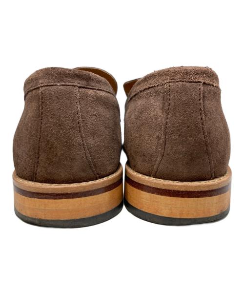 nano・universe（ナノ・ユニバース）nano・universe (ナノ・ユニバース) スウェードコインローファー ブラウン サイズ:26cmの古着・服飾アイテム