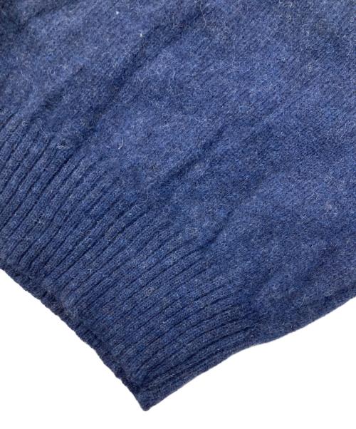 POLO RALPH LAUREN（ポロ・ラルフローレン）POLO RALPH LAUREN (ポロ・ラルフローレン) ワンポイントロゴニット ネイビー サイズ:Lの古着・服飾アイテム