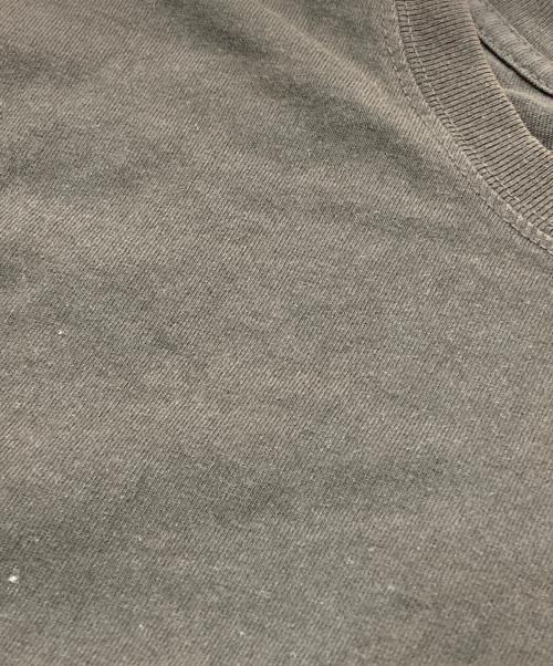 stussy（ステューシー）stussy (ステューシー) HOW WE'RE LIVIN' PIGMENT DYED TEE ブラック サイズ:Lの古着・服飾アイテム