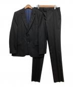 PAUL SMITHポールスミス）の古着「ヘリンボーン2ボタンスーツ」｜ブラック