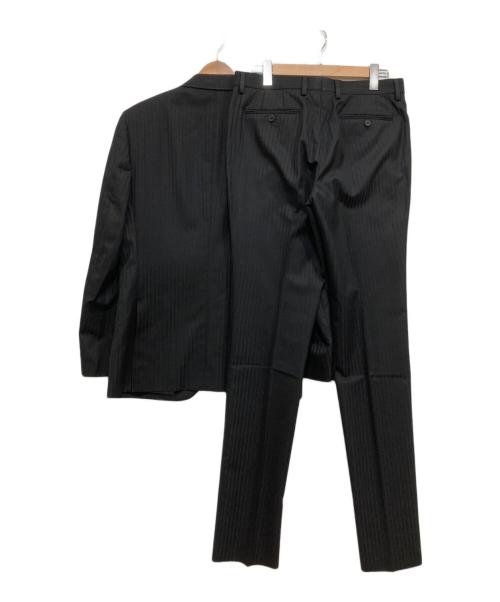 PAUL SMITH（ポールスミス）PAUL SMITH (ポールスミス) ヘリンボーン2ボタンスーツ ブラック サイズ:Lの古着・服飾アイテム