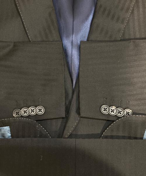 PAUL SMITH（ポールスミス）PAUL SMITH (ポールスミス) ヘリンボーン2ボタンスーツ ブラック サイズ:Lの古着・服飾アイテム