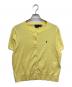 POLO RALPH LAUREN（ポロ・ラルフローレン）の古着「半袖カーディガン」｜イエロー