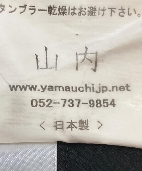 山内（ヤマウチ）山内 (ヤマウチ) パイルジャガードパンツ ブラック サイズ:Lの古着・服飾アイテム