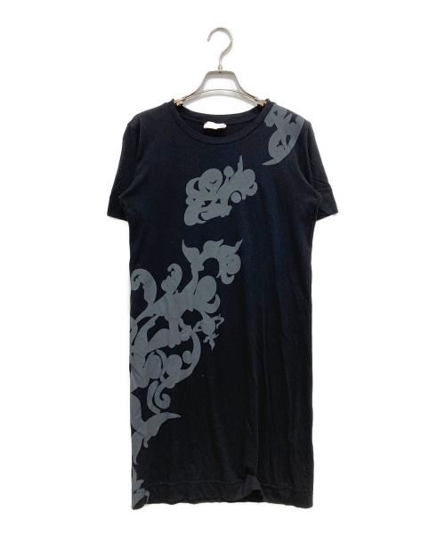 Vivienne Westwood RED LABEL（ヴィヴィアンウエストウッドレッドレーベル）Vivienne Westwood RED LABEL (ヴィヴィアンウエストウッドレッドレーベル) 半袖ワンピース ブラック サイズ:Mの古着・服飾アイテム