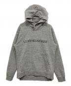 AKM×BROWN BUNNYエーケーエム×ブラウンバニ）の古着「コンチョボタンパーカー」｜グレー