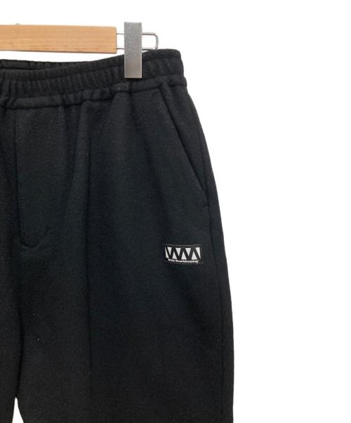 WHITE MOUNTAINEERING（ホワイトマウンテ二アニング）WHITE MOUNTAINEERING (ホワイトマウンテ二アニング) ウールイージーパンツ ブラック サイズ:2の古着・服飾アイテム
