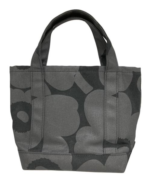 marimekko（マリメッコ）marimekko (マリメッコ) Pieni Unikko Seidi Wx トートバッグ ブラックの古着・服飾アイテム