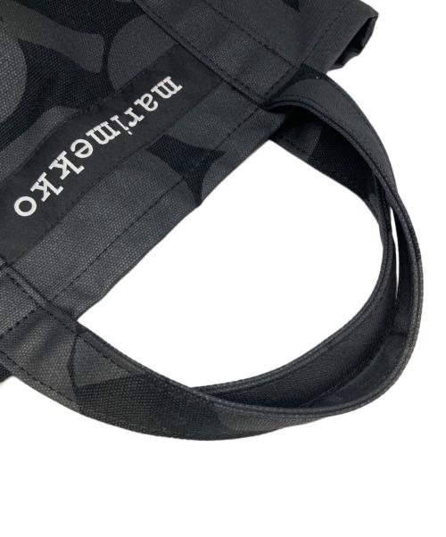 marimekko（マリメッコ）marimekko (マリメッコ) Pieni Unikko Seidi Wx トートバッグ ブラックの古着・服飾アイテム