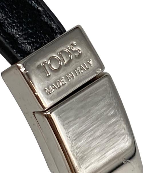 TOD'S（トッズ）TOD'S (トッズ) ブレスレット ブラックの古着・服飾アイテム