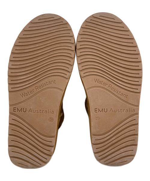 emu（エミュー）emu (エミュー) ムートンブーツ ベージュ サイズ:23cmの古着・服飾アイテム