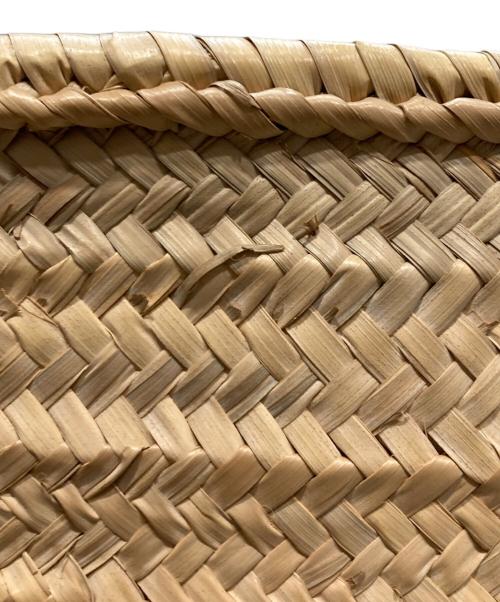 LOEWE（ロエベ）LOEWE (ロエベ) バスケットバッグL ベージュ×ブルーの古着・服飾アイテム