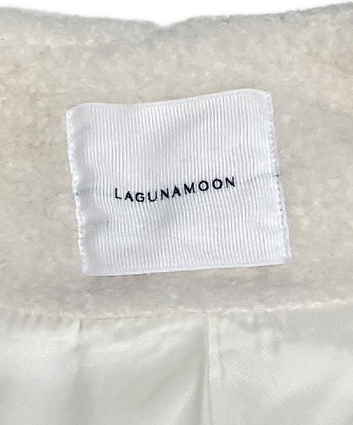 LAGUNA MOON（ラグナムーン）LAGUNA MOON (ラグナムーン) ボアブルゾン ホワイト サイズ:FREEの古着・服飾アイテム