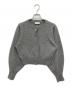 LACOSTE（ラコステ）の古着「ラメニットカーディガン」｜グレー