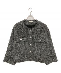 中古・古着通販】THIRD MAGAZINE (サードマガジン) ツイードジャケット