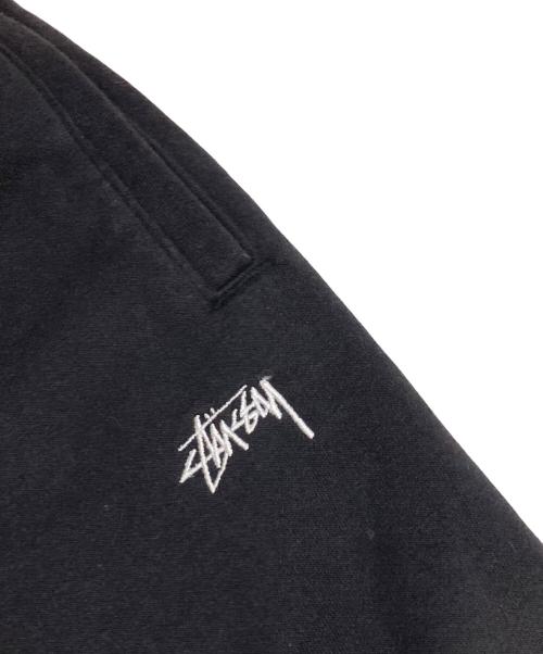 stussy（ステューシー）stussy (ステューシー) STOCK LOGO SWEATPANT ブラック サイズ:Mの古着・服飾アイテム