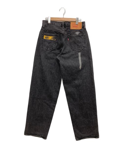 LEVI'S（リーバイス）LEVI'S (リーバイス) UNDERCOVER (アンダーカバー) BAGGY JEANS ブラック サイズ:71cm (W28)の古着・服飾アイテム