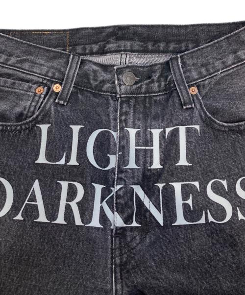 LEVI'S（リーバイス）LEVI'S (リーバイス) UNDERCOVER (アンダーカバー) BAGGY JEANS ブラック サイズ:71cm (W28)の古着・服飾アイテム