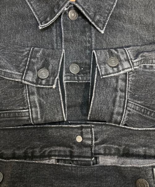LEVI'S（リーバイス）LEVI'S (リーバイス) UNDERCOVER (アンダーカバー) TYPEIII TRUCKER JACKET ブラック サイズ:Mの古着・服飾アイテム