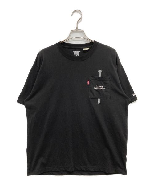 LEVI'S（リーバイス）LEVI'S (リーバイス) UNDERCOVER (アンダーカバー) バックプリントTシャツ ブラック サイズ:Mの古着・服飾アイテム