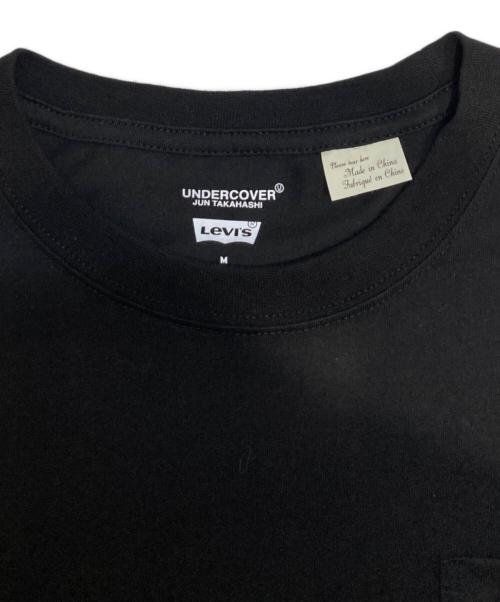 LEVI'S（リーバイス）LEVI'S (リーバイス) UNDERCOVER (アンダーカバー) バックプリントTシャツ ブラック サイズ:Mの古着・服飾アイテム