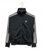 adidasアディダス）の古着「トラックジャケット」｜ブラック
