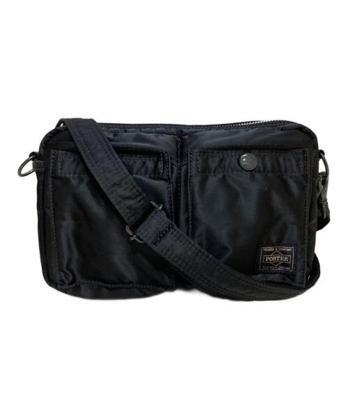 PORTER（ポーター）PORTER (ポーター) TANKER ショルダーバッグ ブラックの古着・服飾アイテム