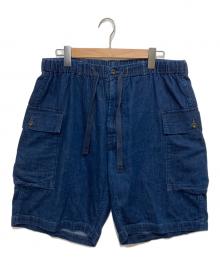 POST O'ALLS（ポストオーバーオールズ）の古着「イージーウォークアバウトショーツ」｜インディゴ
