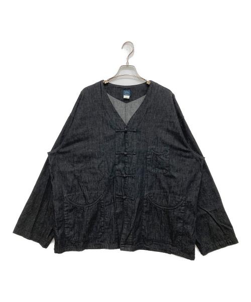 POST O'ALLS（ポストオーバーオールズ）POST O'ALLS (ポストオーバーオールズ) ポスト・シノワ2DV ブラック サイズ:XLの古着・服飾アイテム