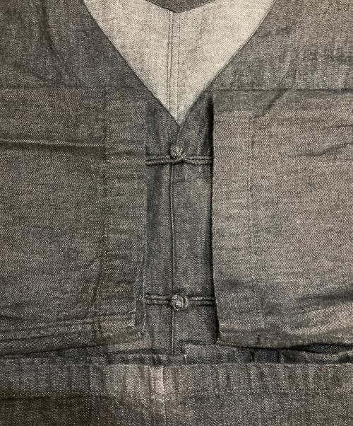 POST O'ALLS（ポストオーバーオールズ）POST O'ALLS (ポストオーバーオールズ) ポスト・シノワ2DV ブラック サイズ:XLの古着・服飾アイテム