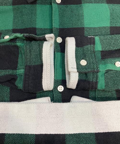 GOODENOUGH（グッドイナフ）GOODENOUGH (グッドイナフ) BUFFALO LINE SHIRT グリーン サイズ:XLの古着・服飾アイテム