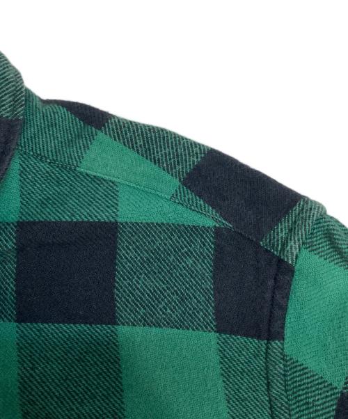 GOODENOUGH（グッドイナフ）GOODENOUGH (グッドイナフ) BUFFALO LINE SHIRT グリーン サイズ:XLの古着・服飾アイテム
