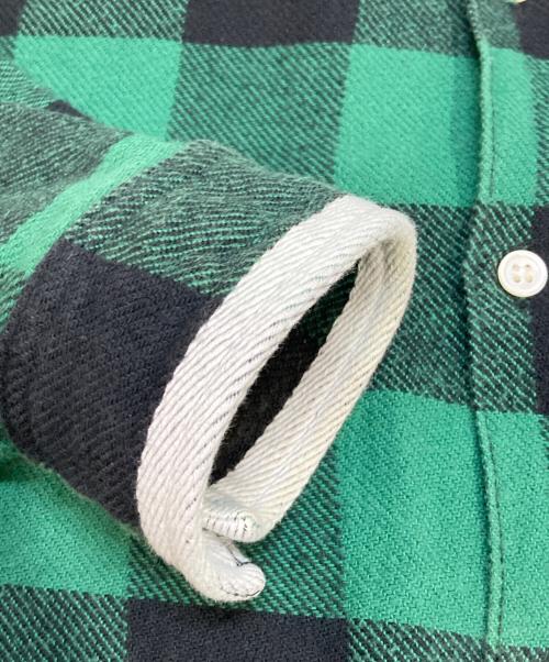 GOODENOUGH（グッドイナフ）GOODENOUGH (グッドイナフ) BUFFALO LINE SHIRT グリーン サイズ:XLの古着・服飾アイテム