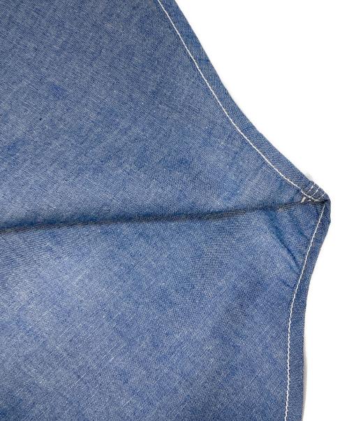 HUMAN MADE（ヒューマンメイド）HUMAN MADE (ヒューマンメイド) CHAMBRAY SHIRT スカイブルー サイズ:XXLの古着・服飾アイテム