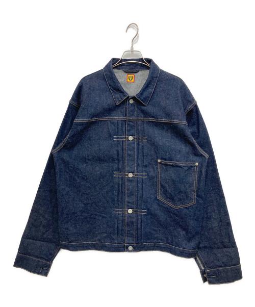 HUMAN MADE（ヒューマンメイド）HUMAN MADE (ヒューマンメイド) DENIM WORK JACKET PAST インディゴ サイズ:XXLの古着・服飾アイテム