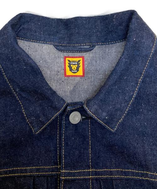 HUMAN MADE（ヒューマンメイド）HUMAN MADE (ヒューマンメイド) DENIM WORK JACKET PAST インディゴ サイズ:XXLの古着・服飾アイテム