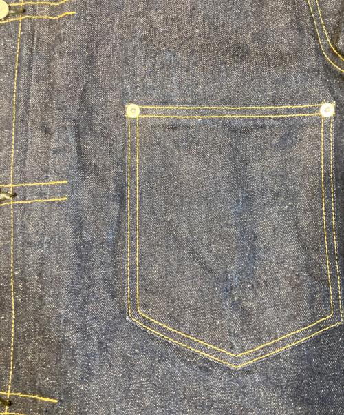 HUMAN MADE（ヒューマンメイド）HUMAN MADE (ヒューマンメイド) DENIM WORK JACKET PAST インディゴ サイズ:XXLの古着・服飾アイテム