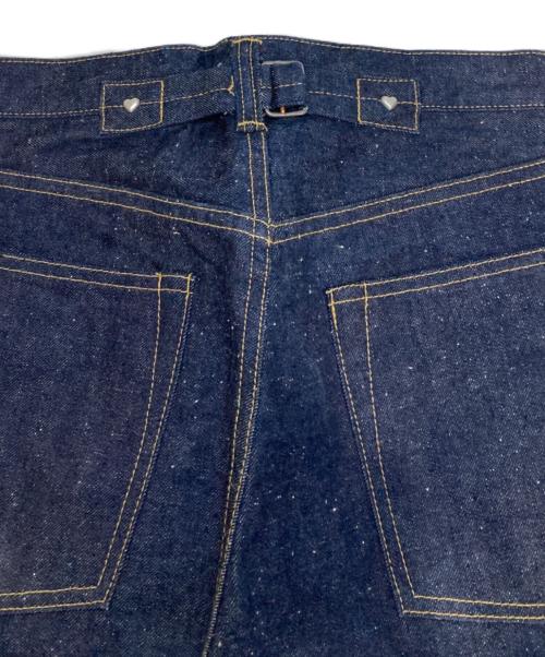 HUMAN MADE（ヒューマンメイド）HUMAN MADE (ヒューマンメイド) STRAIGHT DENIM PANTS PAST インディゴ サイズ:86cm (W34)の古着・服飾アイテム