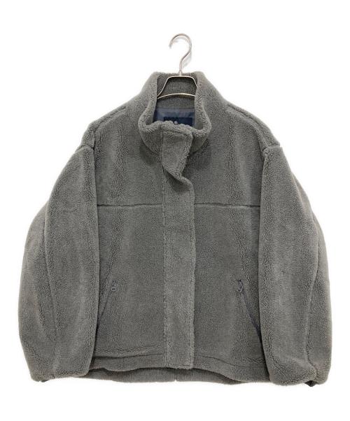 FRAMeWORK（フレームワーク）FRAMeWORK (フレームワーク) ウールボアスタンドブルゾン グレー サイズ:Mの古着・服飾アイテム