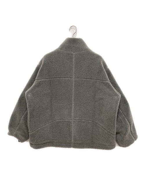 FRAMeWORK（フレームワーク）FRAMeWORK (フレームワーク) ウールボアスタンドブルゾン グレー サイズ:Mの古着・服飾アイテム