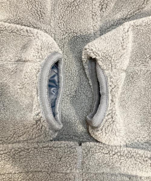 FRAMeWORK（フレームワーク）FRAMeWORK (フレームワーク) ウールボアスタンドブルゾン グレー サイズ:Mの古着・服飾アイテム