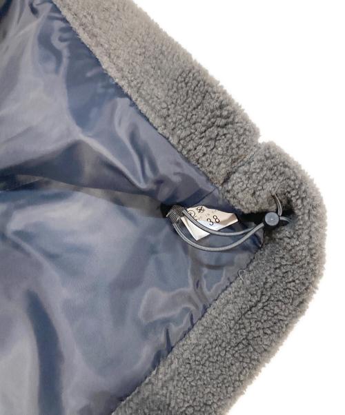 FRAMeWORK（フレームワーク）FRAMeWORK (フレームワーク) ウールボアスタンドブルゾン グレー サイズ:Mの古着・服飾アイテム