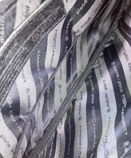 MSPC（エムエピーシー）MSPC (エムエピーシー) スタッズ×レザーウエストバッグ グレーの古着・服飾アイテム