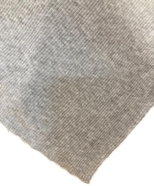 MIESROHE（ミースロエ）MIESROHE (ミースロエ) シアーリブタートルニット グレー サイズ:Fの古着・服飾アイテム